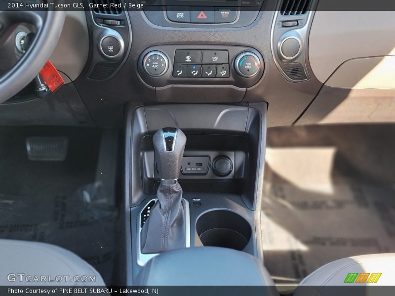 Garnet Red / Beige 2014 Hyundai Tucson GLS