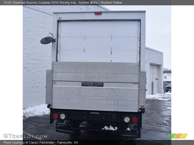 Summit White / Medium Pewter 2015 Chevrolet Express Cutaway 3500 Moving Van
