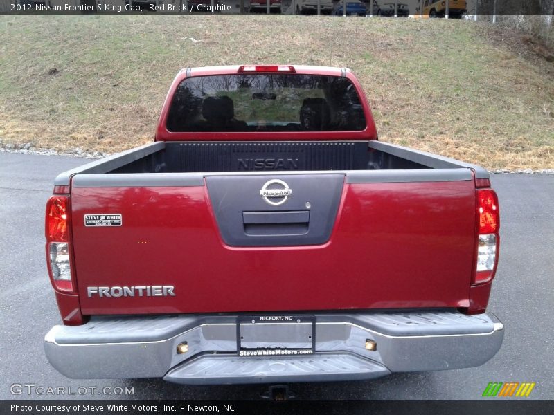 Red Brick / Graphite 2012 Nissan Frontier S King Cab