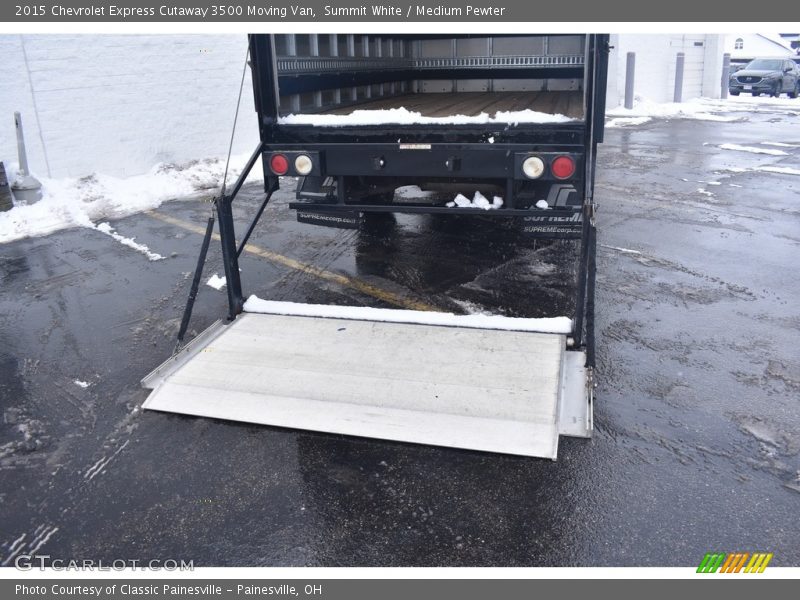 Summit White / Medium Pewter 2015 Chevrolet Express Cutaway 3500 Moving Van