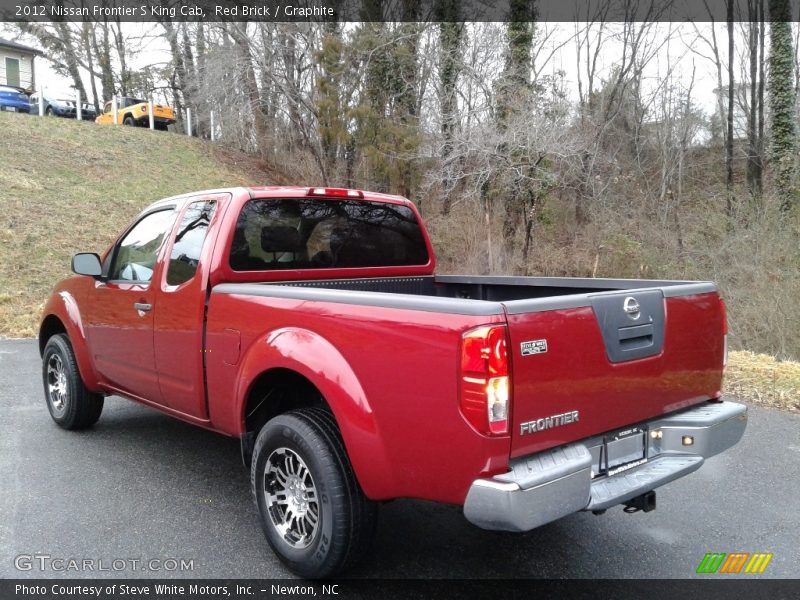 Red Brick / Graphite 2012 Nissan Frontier S King Cab
