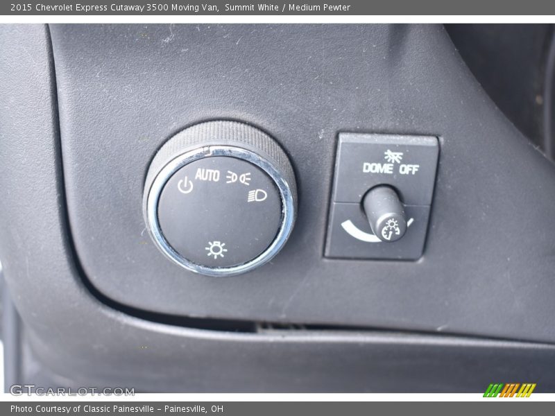 Summit White / Medium Pewter 2015 Chevrolet Express Cutaway 3500 Moving Van