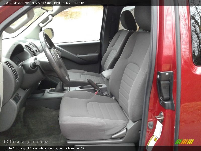 Red Brick / Graphite 2012 Nissan Frontier S King Cab