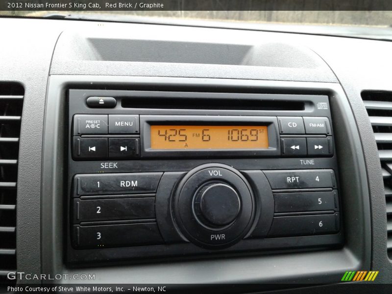 Red Brick / Graphite 2012 Nissan Frontier S King Cab