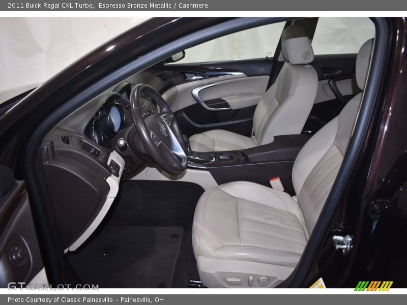 Front Seat of 2011 Regal CXL Turbo
