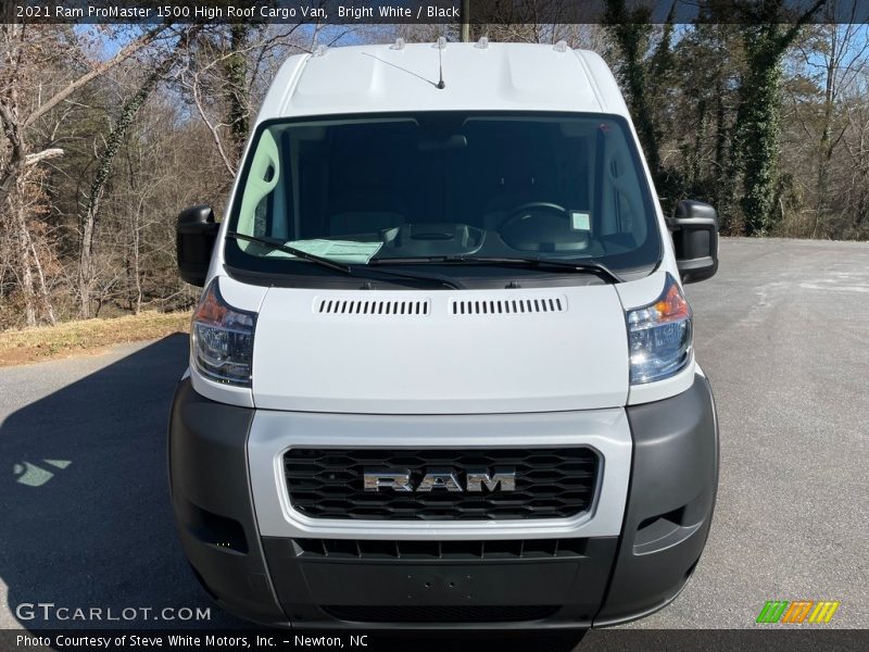 Bright White / Black 2021 Ram ProMaster 1500 High Roof Cargo Van