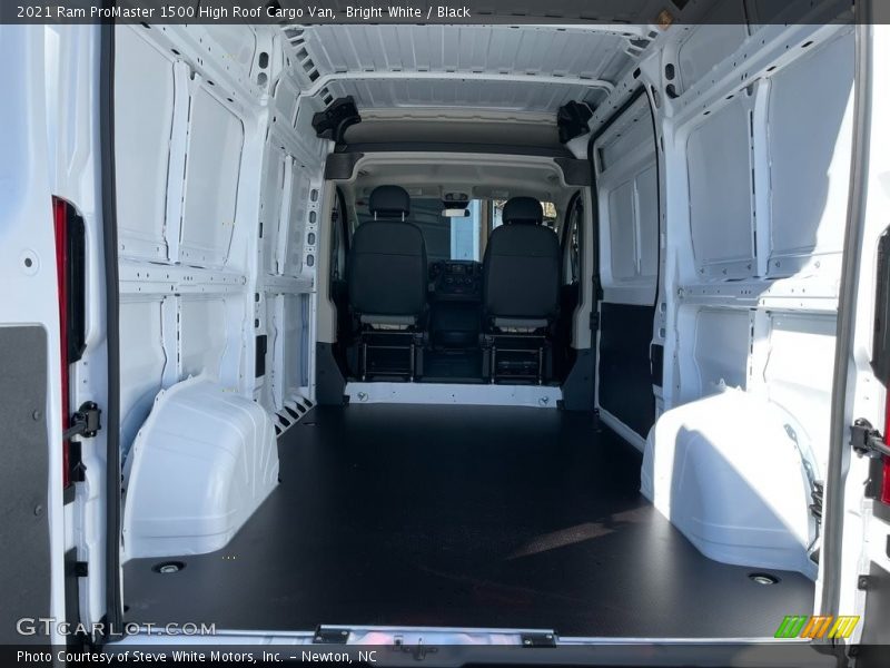 Bright White / Black 2021 Ram ProMaster 1500 High Roof Cargo Van