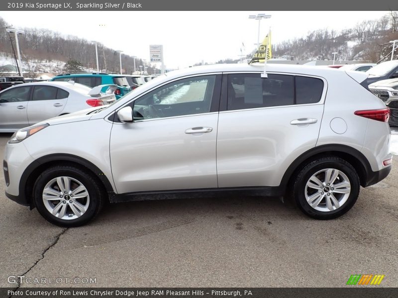 Sparkling Silver / Black 2019 Kia Sportage LX