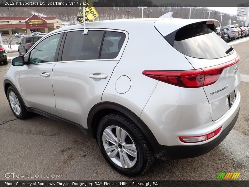 Sparkling Silver / Black 2019 Kia Sportage LX