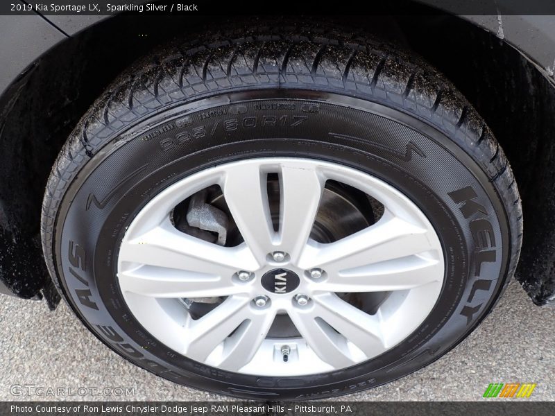 Sparkling Silver / Black 2019 Kia Sportage LX