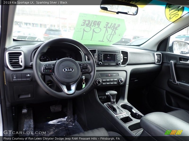 Sparkling Silver / Black 2019 Kia Sportage LX