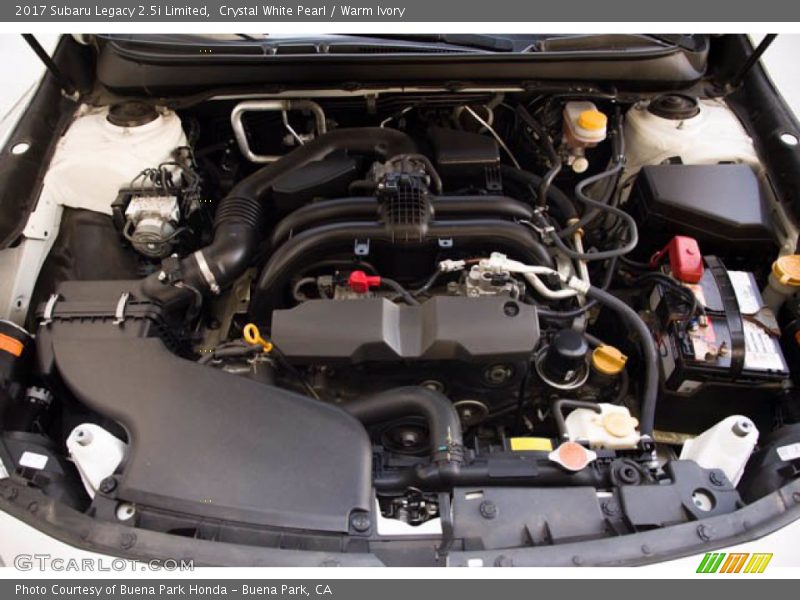 Crystal White Pearl / Warm Ivory 2017 Subaru Legacy 2.5i Limited