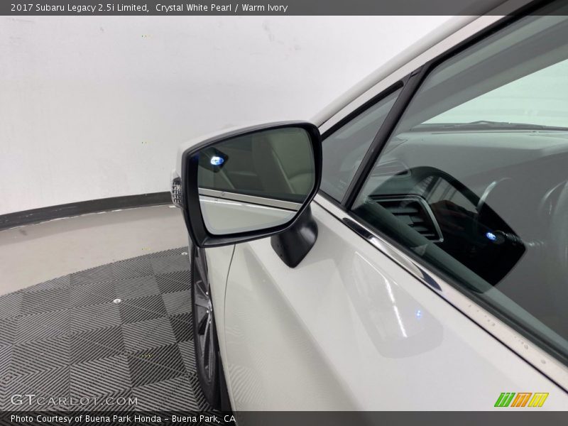Crystal White Pearl / Warm Ivory 2017 Subaru Legacy 2.5i Limited