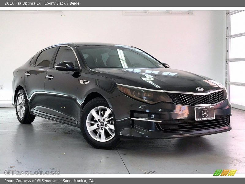 2016 Optima LX Ebony Black
