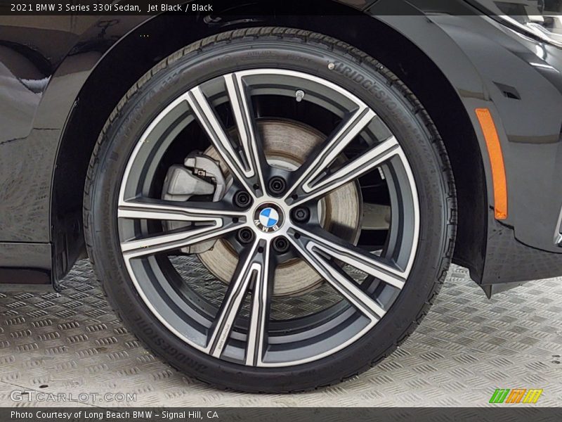 Jet Black / Black 2021 BMW 3 Series 330i Sedan