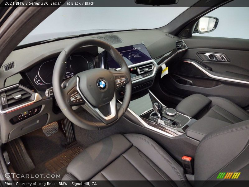 Jet Black / Black 2021 BMW 3 Series 330i Sedan