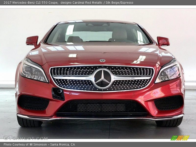  2017 CLS 550 Coupe designo Cardinal Red Metallic