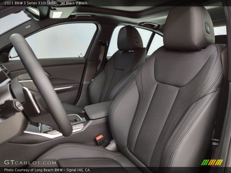 Jet Black / Black 2021 BMW 3 Series 330i Sedan