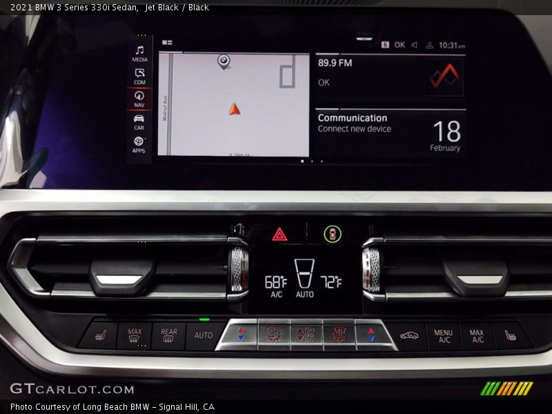 Jet Black / Black 2021 BMW 3 Series 330i Sedan