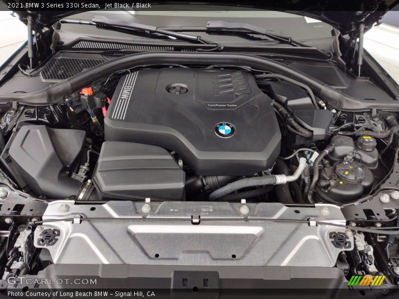Jet Black / Black 2021 BMW 3 Series 330i Sedan