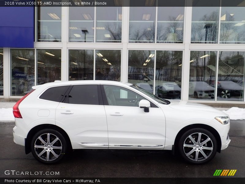  2018 XC60 T5 AWD Inscription Ice White