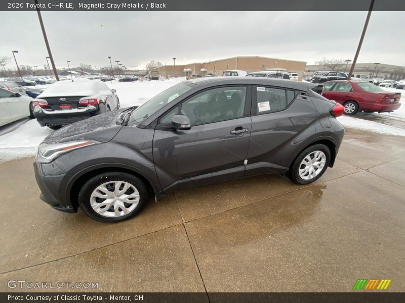 Magnetic Gray Metallic / Black 2020 Toyota C-HR LE