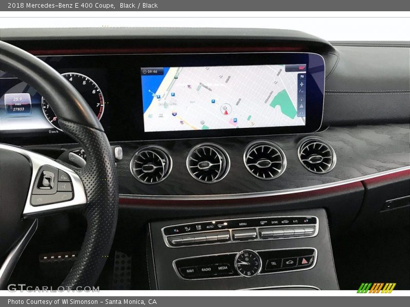 Black / Black 2018 Mercedes-Benz E 400 Coupe