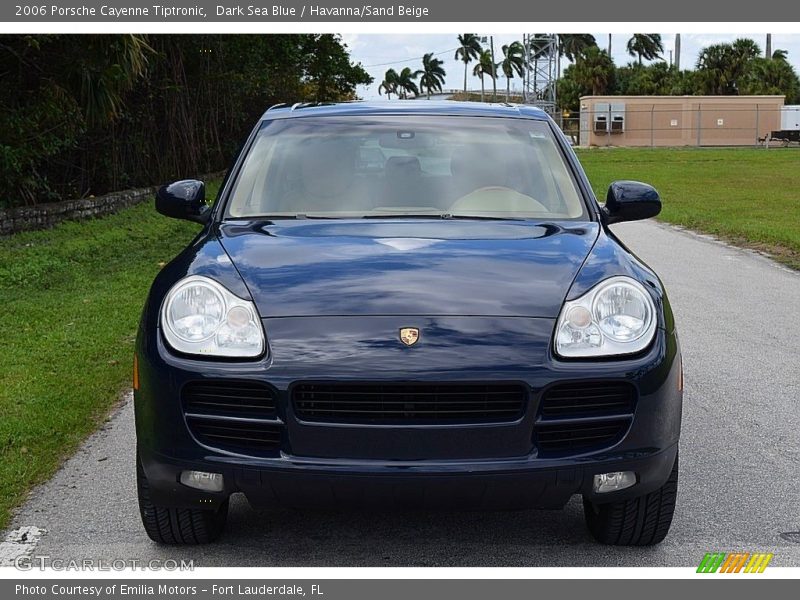 Dark Sea Blue / Havanna/Sand Beige 2006 Porsche Cayenne Tiptronic