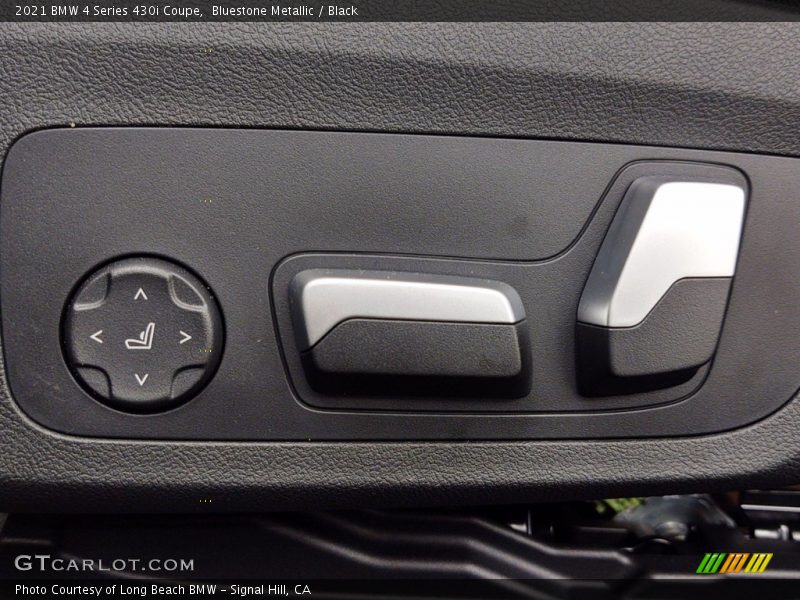 Bluestone Metallic / Black 2021 BMW 4 Series 430i Coupe