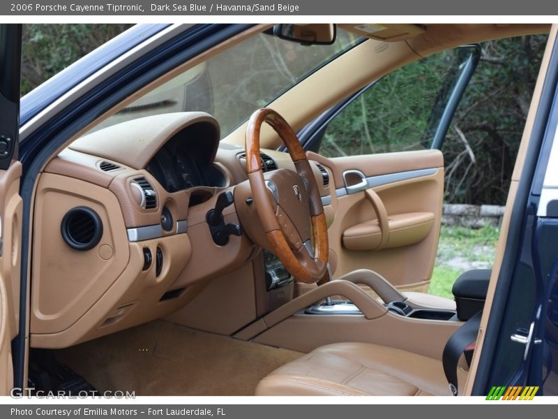 Dark Sea Blue / Havanna/Sand Beige 2006 Porsche Cayenne Tiptronic