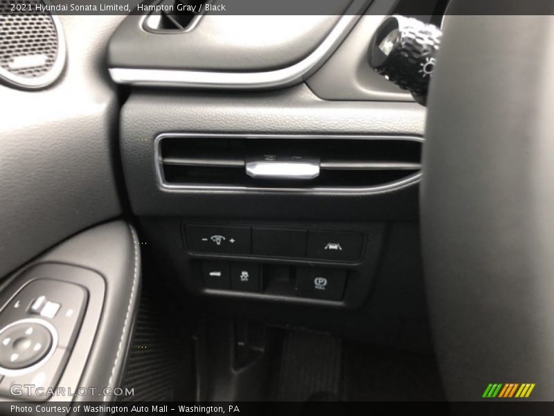 Hampton Gray / Black 2021 Hyundai Sonata Limited