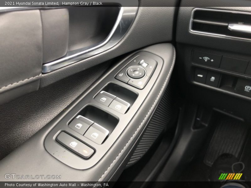 Hampton Gray / Black 2021 Hyundai Sonata Limited