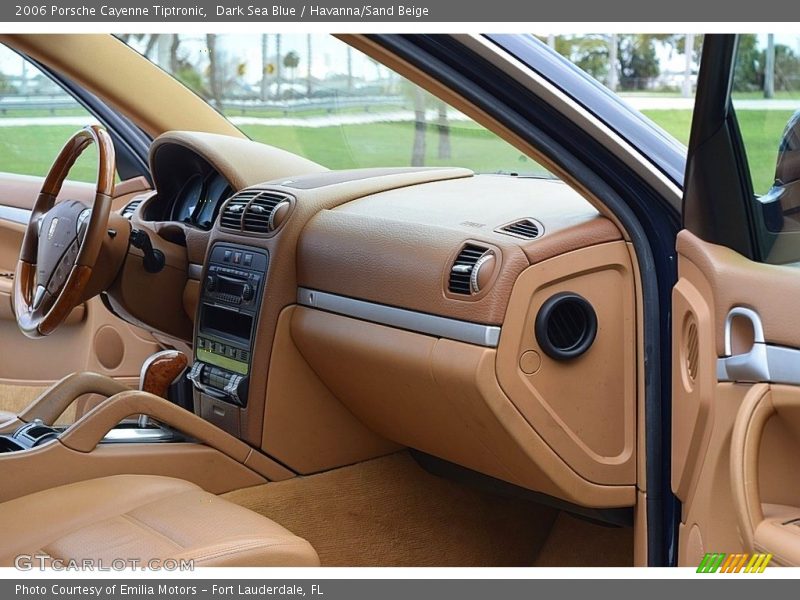 Dark Sea Blue / Havanna/Sand Beige 2006 Porsche Cayenne Tiptronic