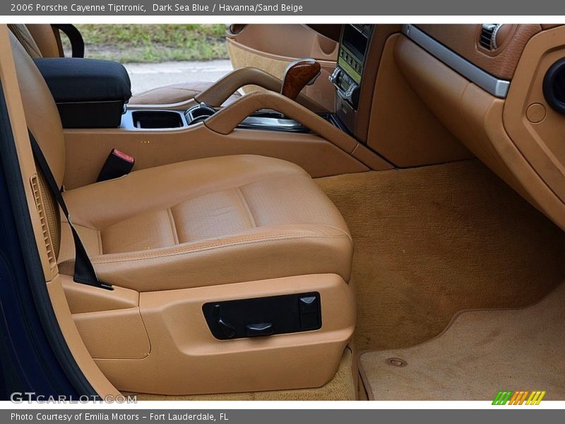 Dark Sea Blue / Havanna/Sand Beige 2006 Porsche Cayenne Tiptronic