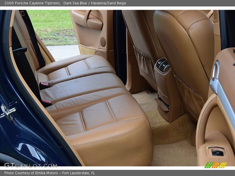 Rear Seat of 2006 Cayenne Tiptronic
