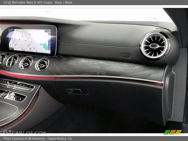 Black / Black 2018 Mercedes-Benz E 400 Coupe