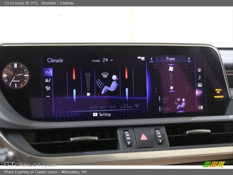 Obsidian / Chateau 2019 Lexus ES 350