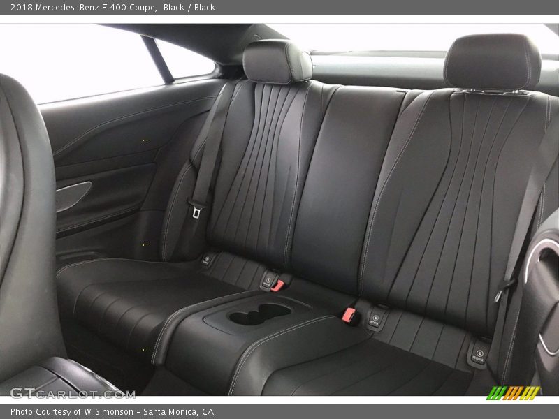 Black / Black 2018 Mercedes-Benz E 400 Coupe