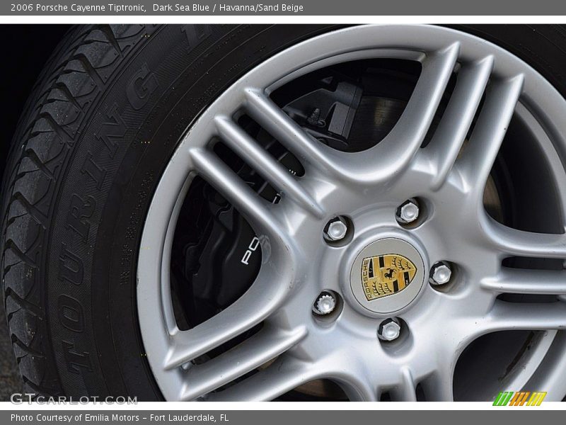 Dark Sea Blue / Havanna/Sand Beige 2006 Porsche Cayenne Tiptronic