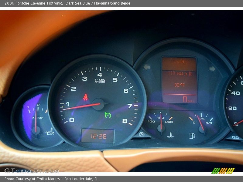  2006 Cayenne Tiptronic Tiptronic Gauges