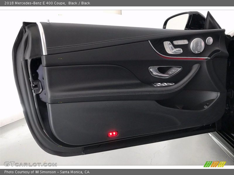 Black / Black 2018 Mercedes-Benz E 400 Coupe
