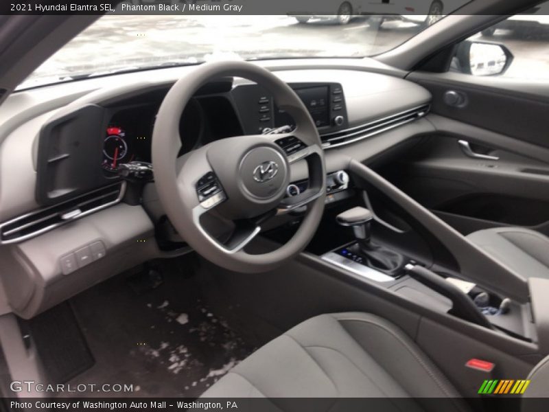 Phantom Black / Medium Gray 2021 Hyundai Elantra SEL