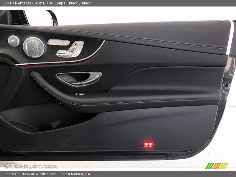 Black / Black 2018 Mercedes-Benz E 400 Coupe