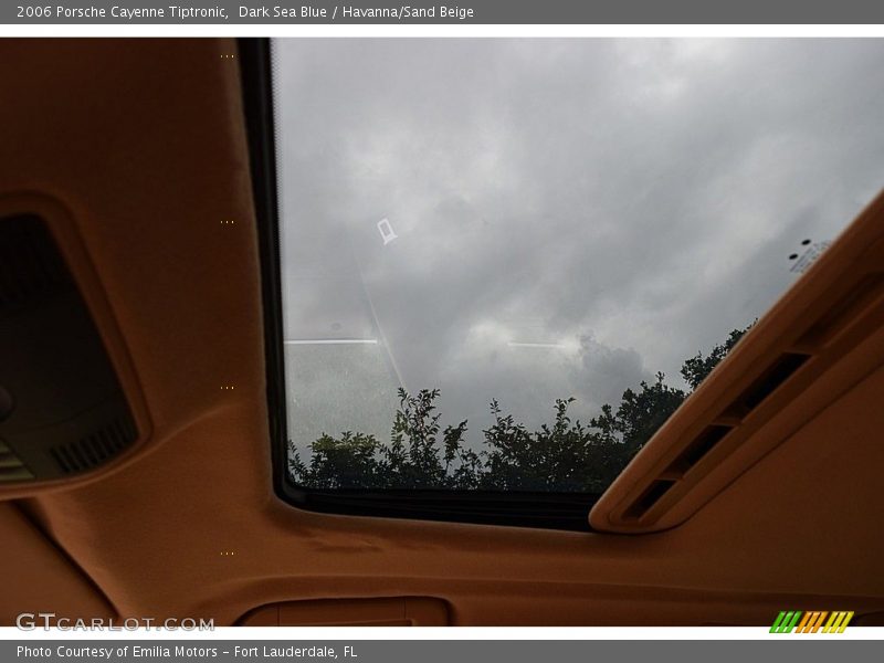 Dark Sea Blue / Havanna/Sand Beige 2006 Porsche Cayenne Tiptronic