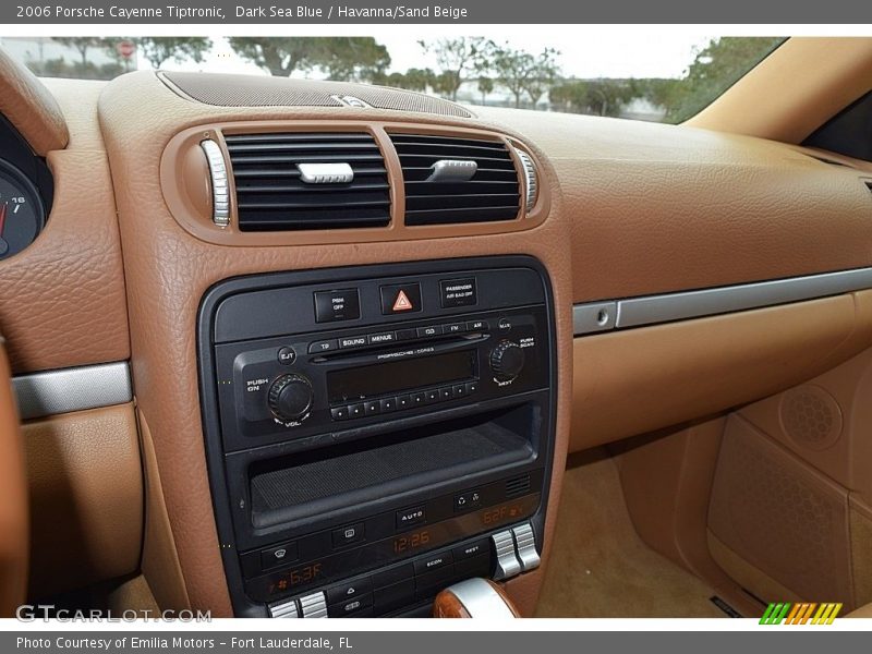Dark Sea Blue / Havanna/Sand Beige 2006 Porsche Cayenne Tiptronic