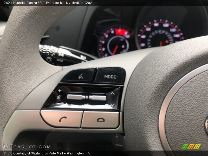 Phantom Black / Medium Gray 2021 Hyundai Elantra SEL