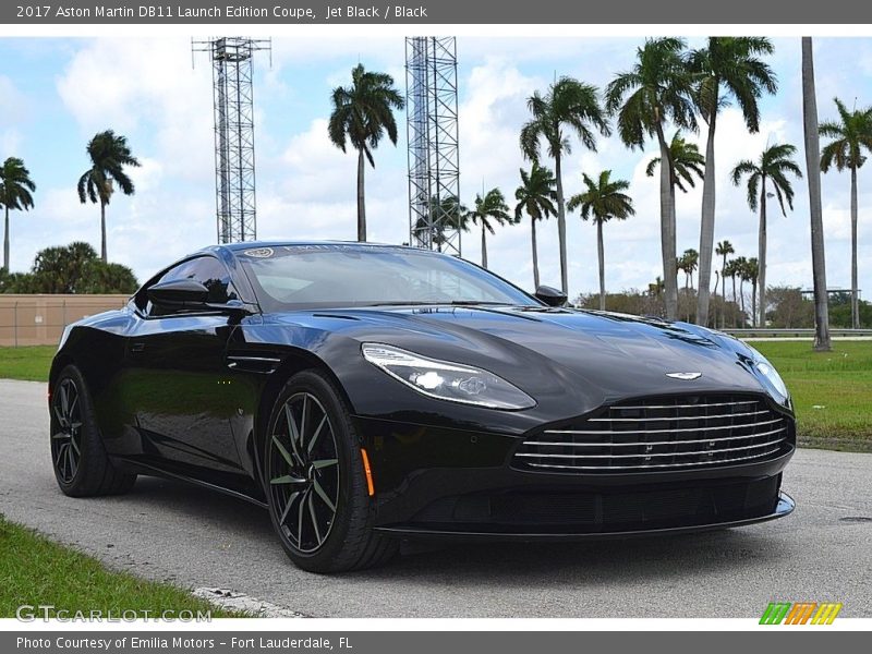 Jet Black / Black 2017 Aston Martin DB11 Launch Edition Coupe