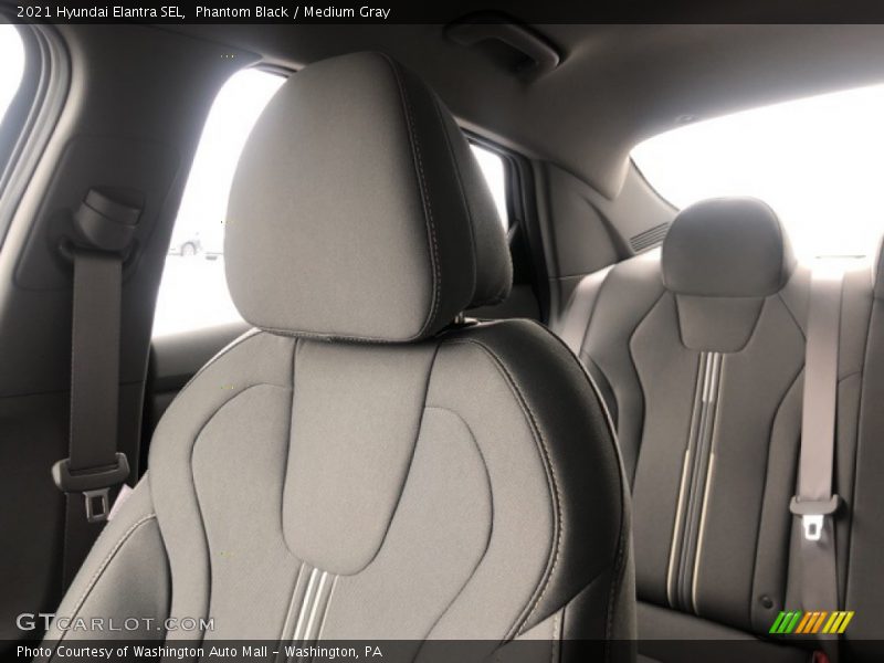 Phantom Black / Medium Gray 2021 Hyundai Elantra SEL