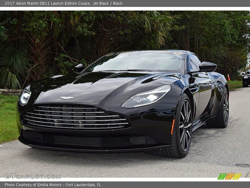 Jet Black / Black 2017 Aston Martin DB11 Launch Edition Coupe