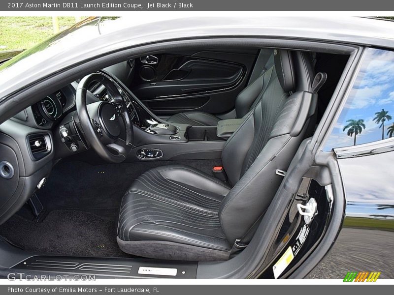Front Seat of 2017 DB11 Launch Edition Coupe